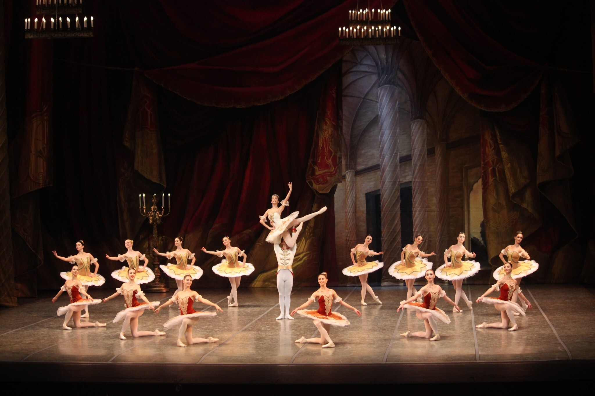 An evening of one-act ballets: Chopiniana. Grand Pas from the ballet ...